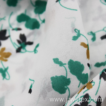 new products floral printed 100% polyester chiffon fabric